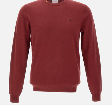 Maglia in lana e cotone K45101 35 SUN68 