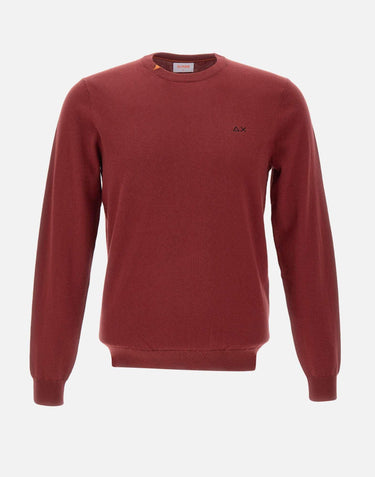 Maglia in lana e cotone K45101 35 SUN68 