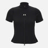 Top "Interlock Zipped" 325JTO446JS0250 BLACK COURREGES 