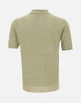 Polo in misto lino PL1MCSK LC14R560 FILIPPO DE LAURENTIIS 