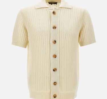 Camicia in maglia di cotone CA3MC CM7HC021 FILIPPO DE LAURENTIIS 