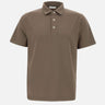 Polo in modal e cotone DK87111 MORO DIKTAT 