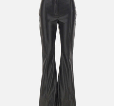 Pantaloni flare in tessuto spalmato CF5016E0624 22222 LIU-JO 