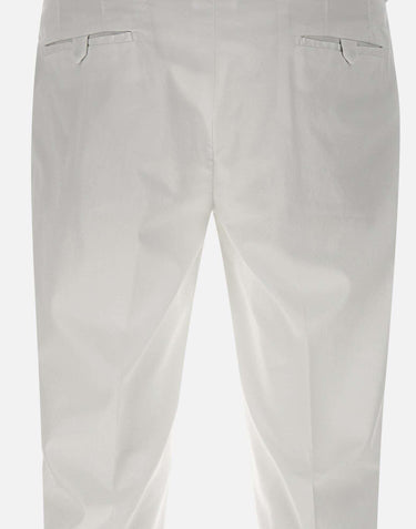 Pantaloni "DVR33" in cotone e seta DVR33R022 TC100 DEVORE 