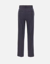 Pantaloni in lana con orli sfrangiati S52KA0566 M35466524M MM6 MAISON MARGIELA 