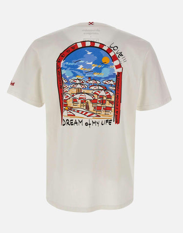 T-shirt "Portland Dream Of Life" Alessandro Enriquez x MC2 Saint Barth PRL0002 04502L MC2 SAINT BARTH 