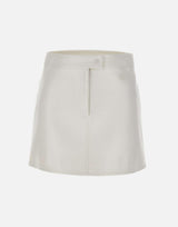 Mini gonna "Reedition Vinyl" PERCJU001VY0014 HERWHITE COURREGES 