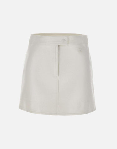 Mini gonna "Reedition Vinyl" PERCJU001VY0014 HERWHITE COURREGES 