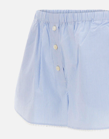 Shorts "Arabella" TM190439A TNC200LTBLUEWHT THE ANDAMANE 