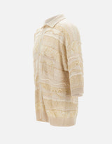 Camicia in maglia jacquard "Laneus" S5LAMAPO003 00231 LANEUS 