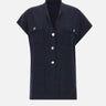 Cardigan in viscosa M420Z000548N 034 ELENA MIRO' 