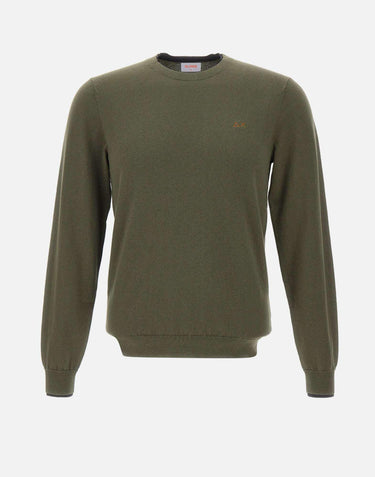 Maglia in lana e cotone K45141 74 SUN68 
