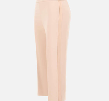 Pantaloni in crêpe leggero e raso PA19063E2 EA1 ELISABETTA FRANCHI 