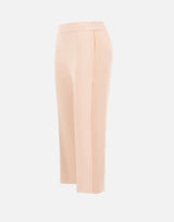 Pantaloni in crêpe leggero e raso PA19063E2 EA1 ELISABETTA FRANCHI 