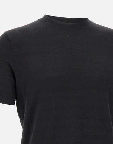 T-shirt in lino TSMC JERLINU990 FILIPPO DE LAURENTIIS 