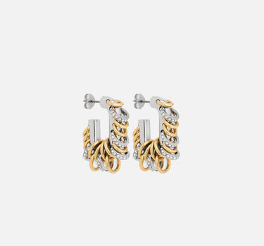 Orecchini "Punk XL Link" 26ABB0537MET966 M715 RABANNE 