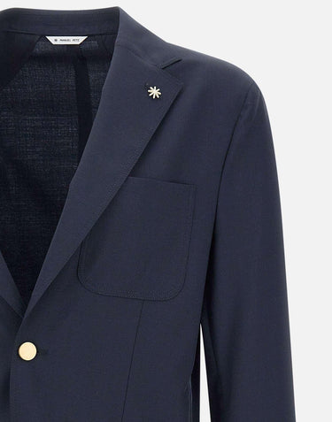 Blazer in lana 3832G2758Y 25000089 MANUEL RITZ 