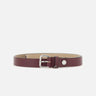 Cintura in pelle CNK00093 TKLWINEBERRY GIANNI CHIARINI 