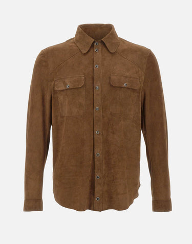 Camicia "Marc37 Napoli" NAPOLI CAMOSCIOCAPPUCCINO CONCEPT LEATHER 
