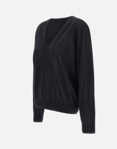 Maglia "Julio" in cashmere JULIO BLACK LOULOU DE SAISON 