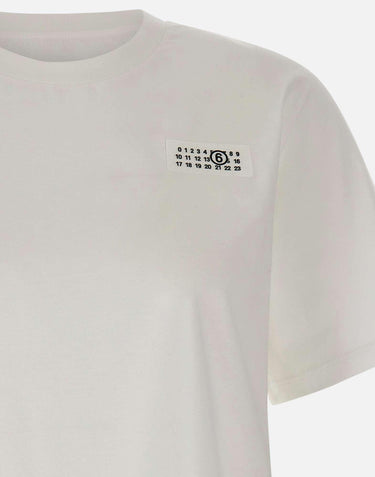 T-shirt in cotone S52GC0336 M20048101 MM6 MAISON MARGIELA 