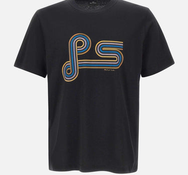 T-shirt con stampa a spirale "PS" M2R011RVP5800 79 PS PAUL SMITH 