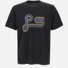 T-shirt con stampa a spirale "PS" M2R011RVP5800 79 PS PAUL SMITH 