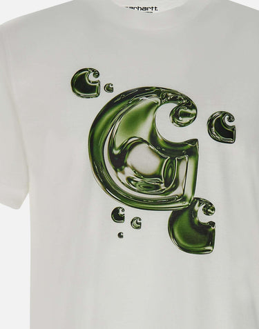 "S/S Solar Chrome C-Logo T-Shirt " I035204 02XX CARHARTT WIP 