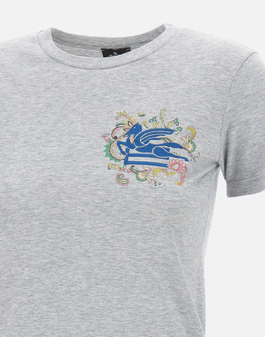 T-shirt in jersey di cotone WRMA0006 AK788S8290 ETRO 