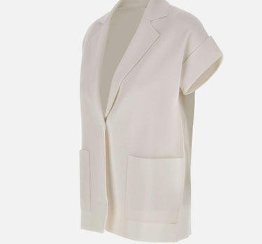Blazer in maglia smanicato 194107 001 KANGRA 