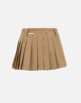 "Pleated mini skirt" 7UZ60F07 U71A8 7 FOR ALL MANKIND 