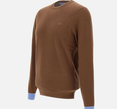 Maglia in lana e cotone K45143 08 SUN68 