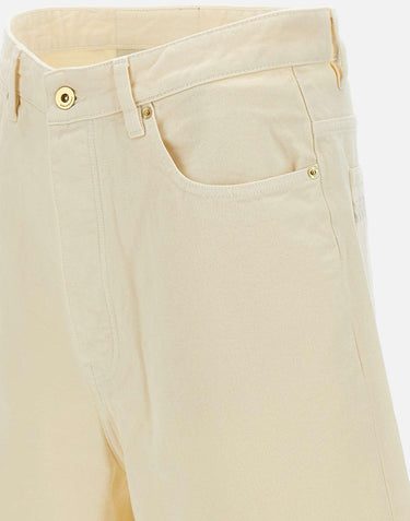 "Le short baggy Rayhures" BS147 CO188OFFWHITE DROLE DE MONSIEUR 
