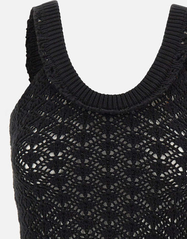 Top crochet 2M692A N0990 BLUMARINE 