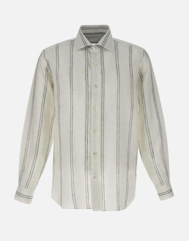 Camicia in lino K75CAMH03 TES0K1590113 ELEVENTY 