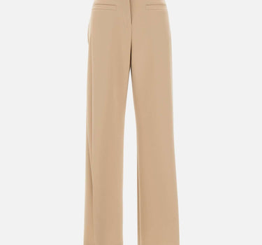 Pantaloni "Heritage Pleated" 126CPA450PL0159 SAND COURREGES 