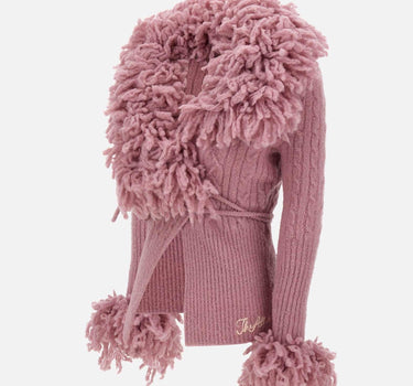 Cardigan lana e cashmere 251WCD00006 KWW004AA026 THE ATTICO 