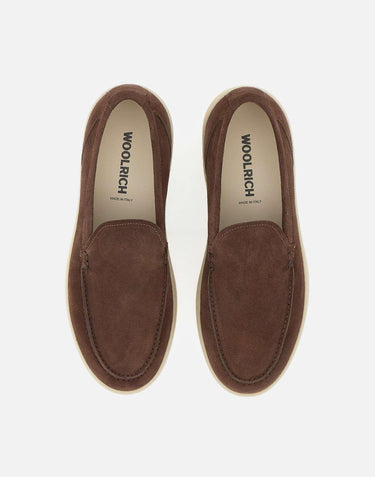 Mocassini in pelle scamosciata WFM261024 1A014 WOOLRICH 