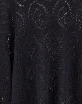 Maglione in lana e alpaca W08130280 33BLACK MAURIZIO MYKONOS 