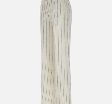 Pantaloni in lino QPJCO033 1041 KAOS 