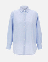 Camicia "Boyfriend" in misto cotone e lino CFWWSI2013 FRUT52953131 WOOLRICH 