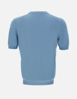 Maglia in cotone a maniche corte 57136 21810573 GRAN SASSO 