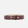 Cintura in pelle CNK00094 TKLWINEBERRY GIANNI CHIARINI 