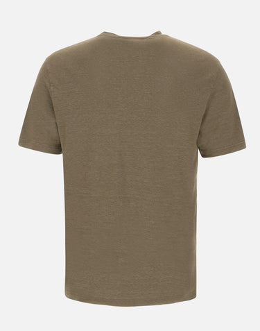 T-shirt in lino TSMC JERLINU920 FILIPPO DE LAURENTIIS 