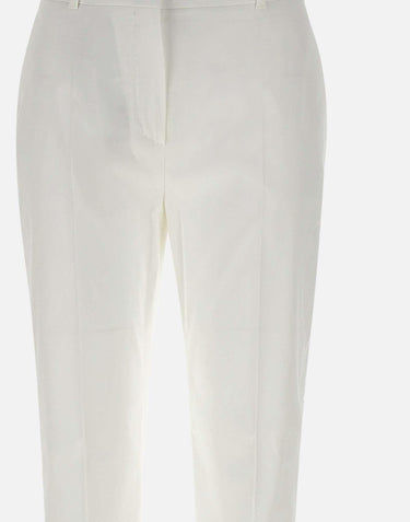 Pantaloni "David" in gabardina di cotone 2516131022600 001 MAX MARA STUDIO 