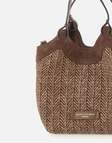 Borsa a mano "Dua" BS12338 PGLSPGCHOCO GIANNI CHIARINI 
