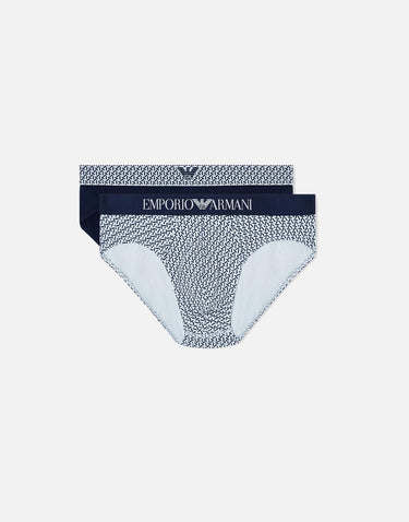 Set due slip in cotone stretch EM000251 AF18885M9088 EMPORIO ARMANI 