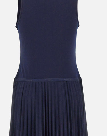 Abito lungo senza maniche plissettato EF2432 166 LACOSTE 