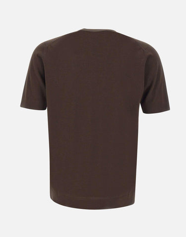 T-shirt in crepe di cotone TS0MC CR14R190 FILIPPO DE LAURENTIIS