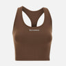 Canotta sportiva con logo Serif TO02366300BR27 TOFFEE SPORTY & RICH